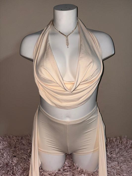 Cream Angel Set